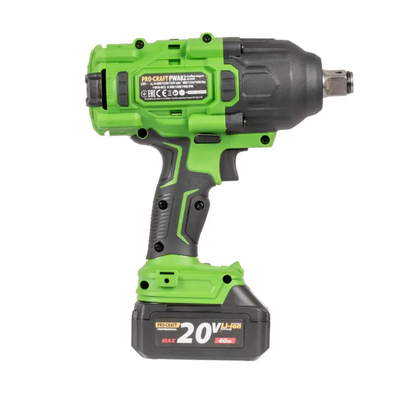 Aku rázový uťahovák Procraft PWA82 1b | PWA82-1b-c