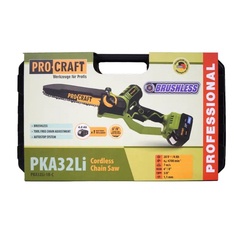 Aku ruční pilka Procraft PKA32Li (4,0 Ah) (PRCPKA32Li)