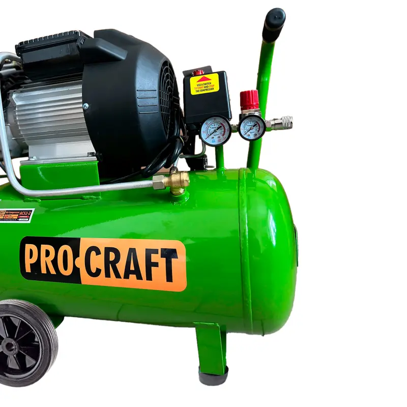 Kompresor Procraft AC52-2 a set príslušenstva ku kompresoru 5 ks | SAC52-2/KIT-5C