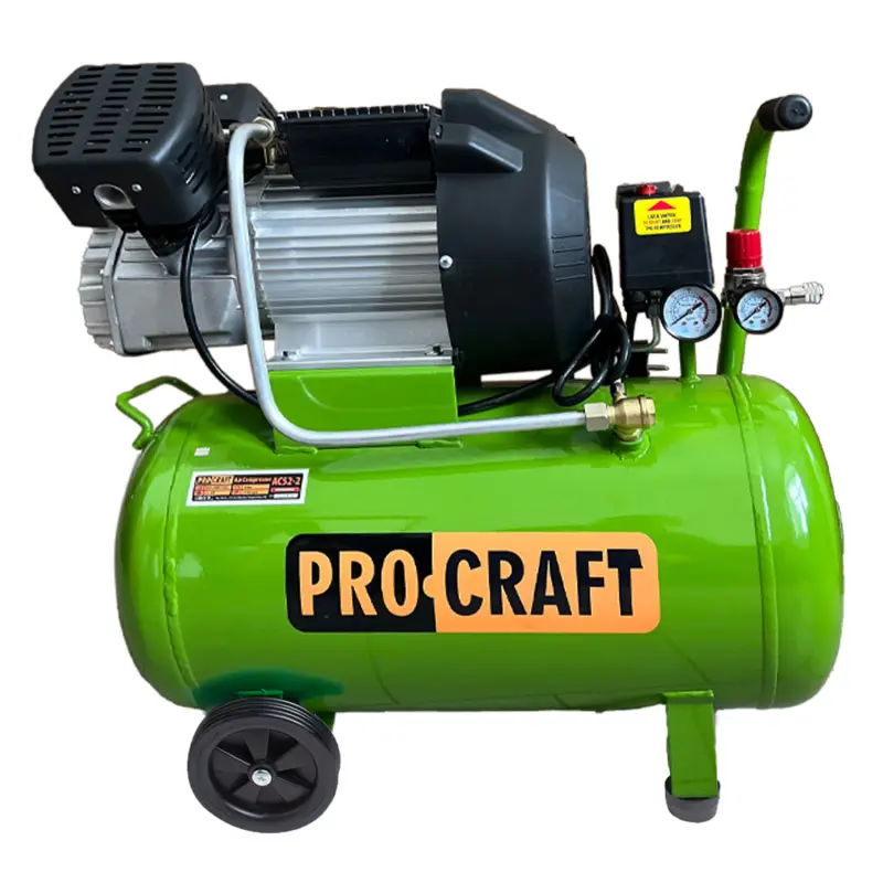 Kompresor Procraft AC52-2 a set príslušenstva ku kompresoru 5 ks | SAC52-2/KIT-5C