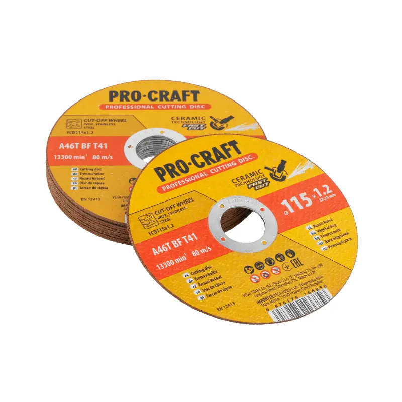 Keramický rezný kotúč Procraft YСD115x1.2 | YCD115x1.2