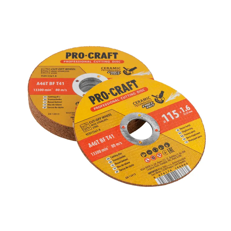 Keramický rezný kotúč Procraft YСD115x1.6 | YCD115x1.6