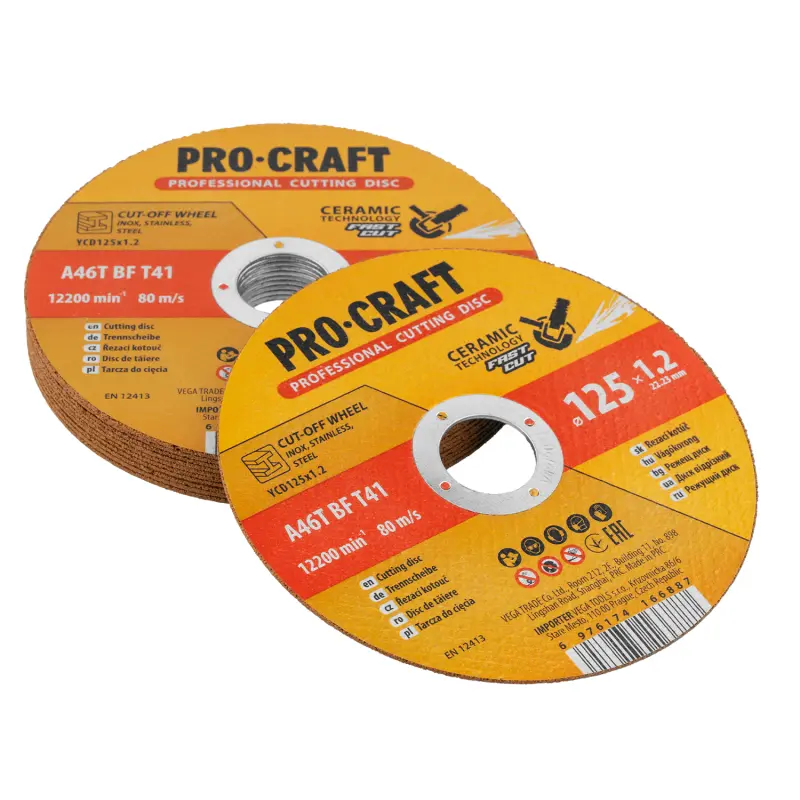 Keramický rezný kotúč Procraft YСD125x1.2 | YCD125x1.2