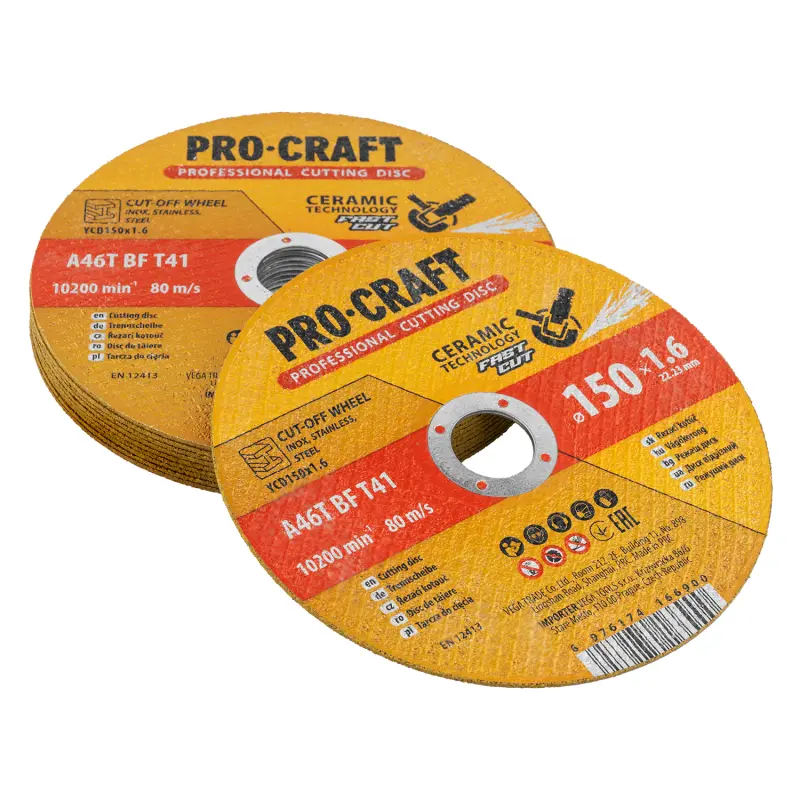 Keramický rezný kotúč Procraft YСD150x1.6 | YCD150x1.6