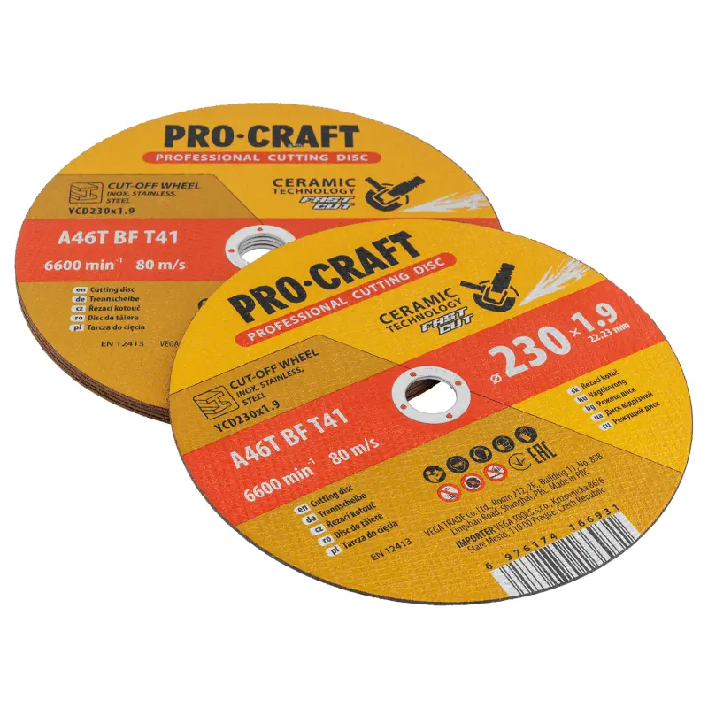 Keramický rezný kotúč Procraft YСD230x1.9 | YCD230x1.9