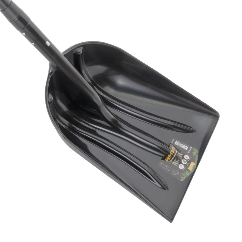 Lopata na sneh a obilie 36,5cm plastová so sklolaminátovou násadou krátka 115cm Procraft GPS-1150 | GPS-1150
