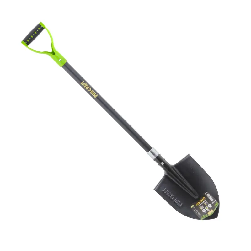 Rýľ špicatý kovaný 22cm (nášľapy) so sklolaminátovou násadou 115cm Procraft GRS-1150 | GRS-1150
