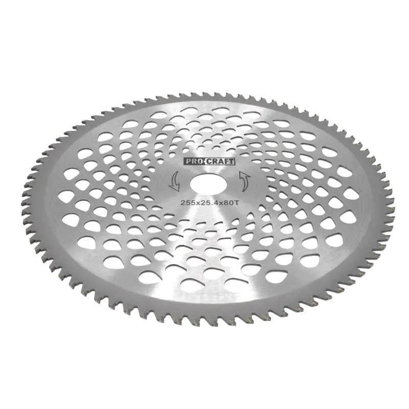 Nůž křovinořezu (kotouč) (D255*25.4) 60T karbid wolframu PROCRAFT