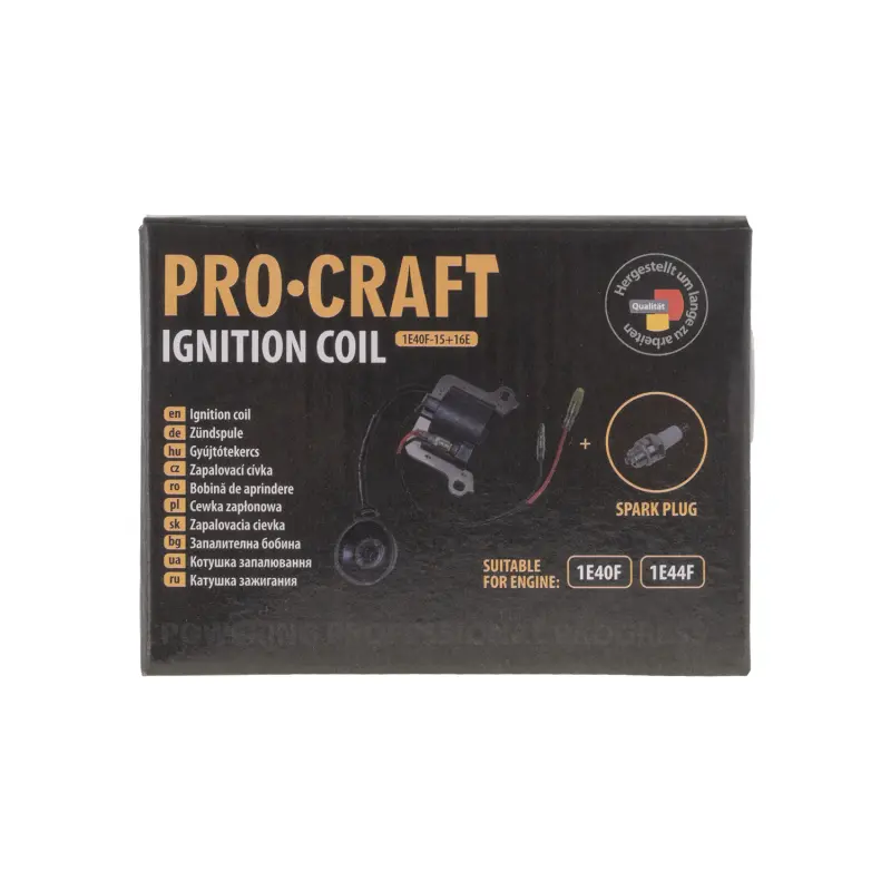 Cievka zapaľovania + sviečka 1E40F/44F PROCRAFT | 1E40F-15+16E