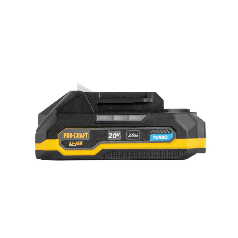 Sada batérie 20V 2Ah (2 ks) + 1 nabíjačka Procraft PBC-Set 1 | PBC-Set 1