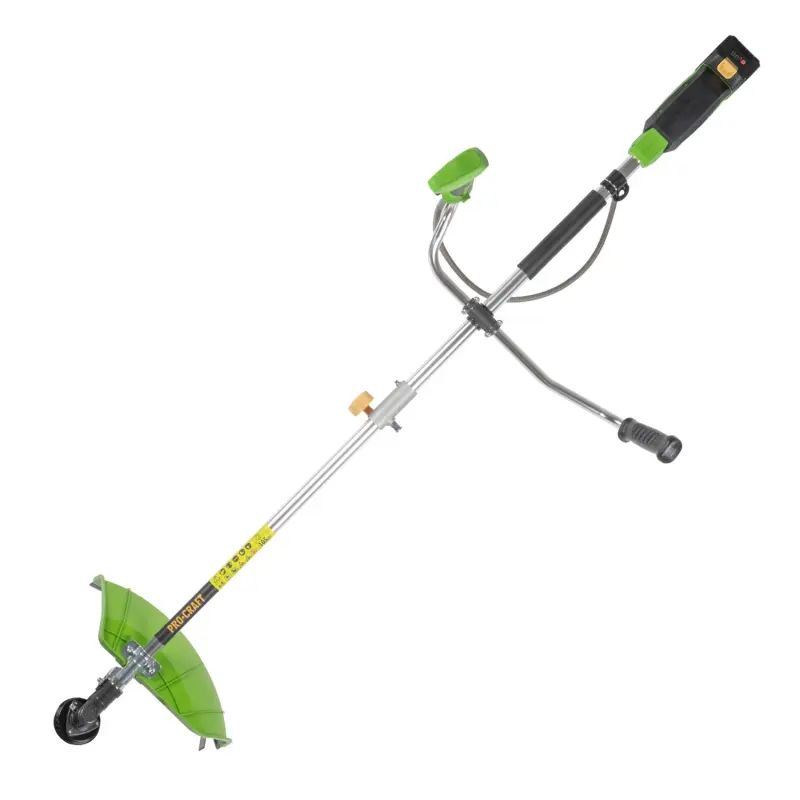 Aku krovinorez Procraft ATA-40C + dvojramenný popruh a ochranný štít | ATA-40C/20SH/CH/FACE-GUARD