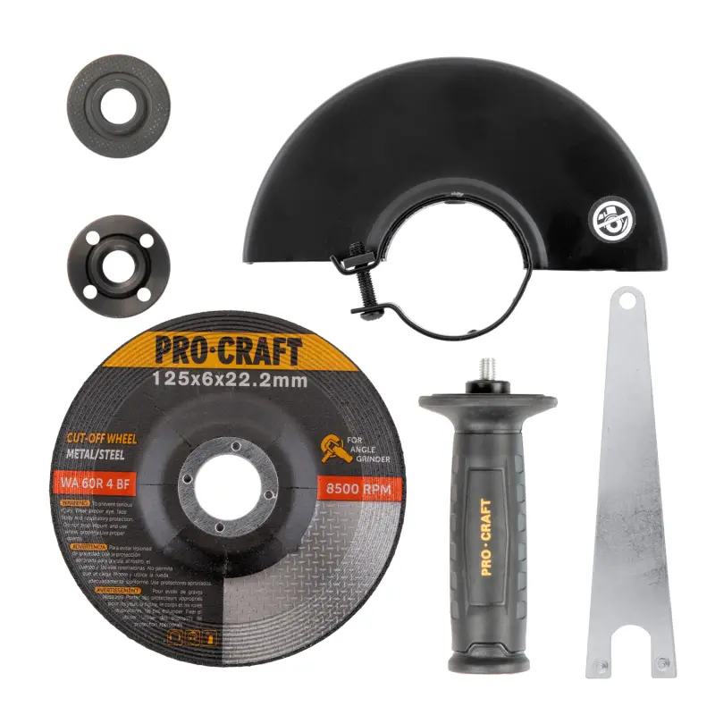Aku uhlová brúska Procraft PGA22 (bez batérie a nabíjačky), 125mm | PGA22-BB