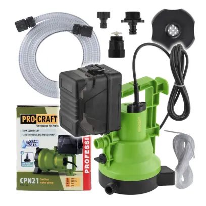 Aku ponorné čerpadlo Procraft CPN21bb (bez baterie a nabíječky) (PRCCPN21bb)