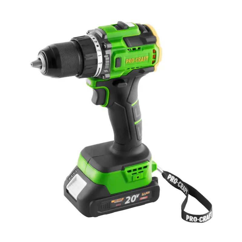Aku vŕtací skrutkovač Procraft PA18LiH | PA18LiH-1B-C