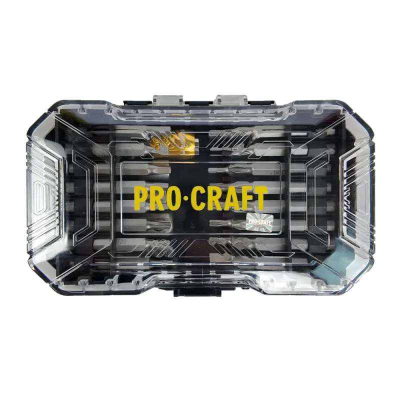 Aku vŕtací skrutkovač Procraft PA18LiH so sadou bitov BS-37 | SPA18LiH-1B-C/BS-37