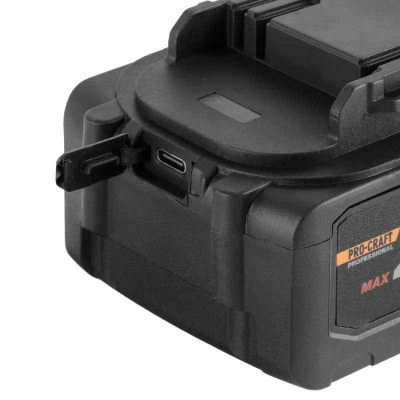 Batéria akumulátorová 20V Li-ion, 4000mAh USB Type C Procraft 20/4C | 20/4C