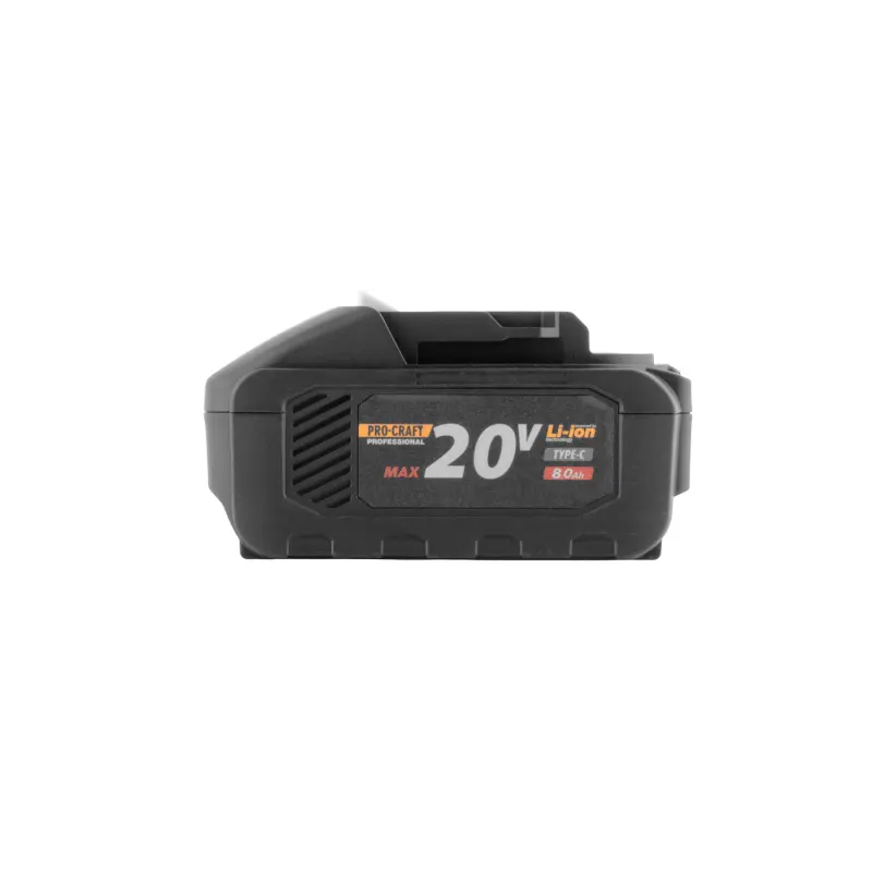 Batéria akumulátorová 20V Li-ion, 8000mAh USB Type C Procraft 20/8C | 20/8C