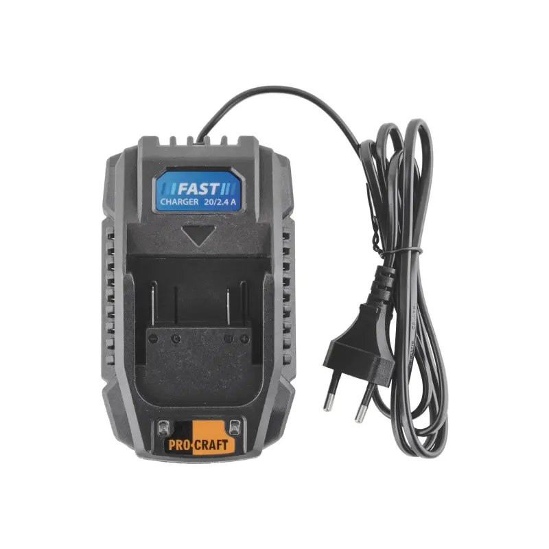 Nabíjačka pre 20V Li-ion batéria Procraft 20/2.4А Fast Charge | 20/2.4A