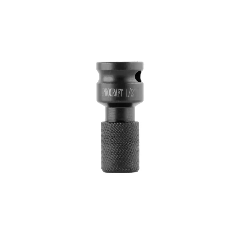 Adaptér (redukcia) z 1/2" štvorhran na bity 1/4" pre rázové uťahovače | Adaptér 1/2" for impact wrench