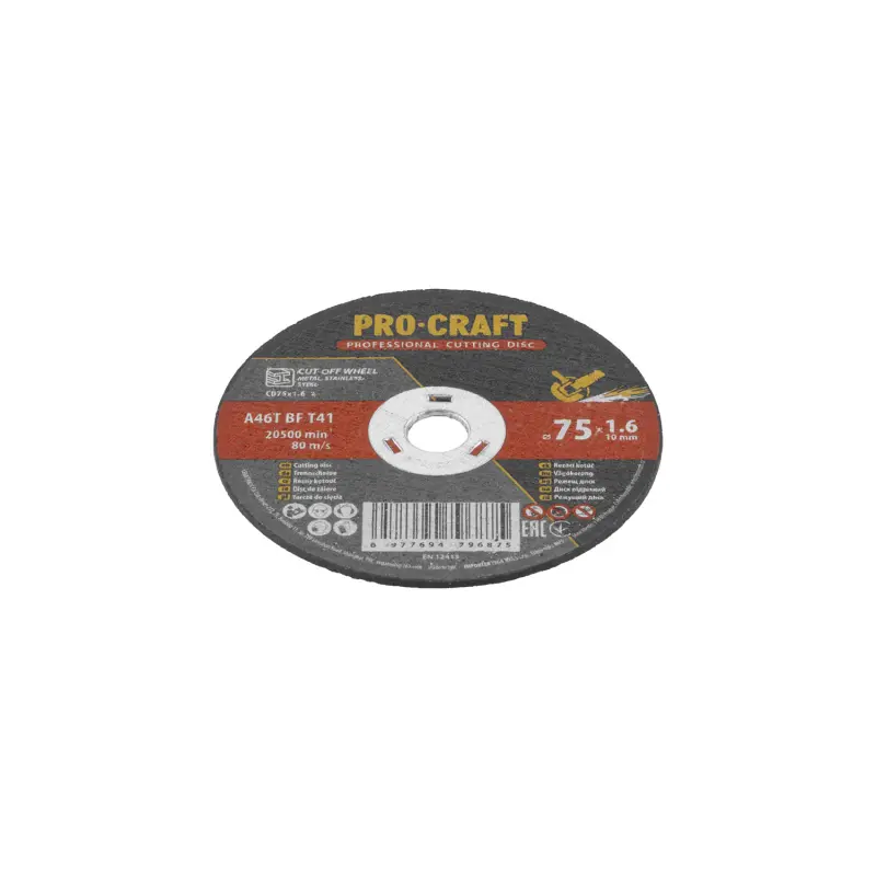 Rezný kotúč Procraft CD75x1.6 | CD75x1.6