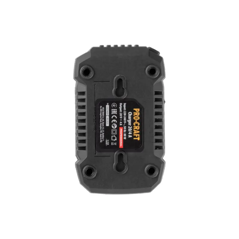 Nabíjačka pre 20V Li-ion batéria Procraft 20/4А Fast Charge | 20/4A