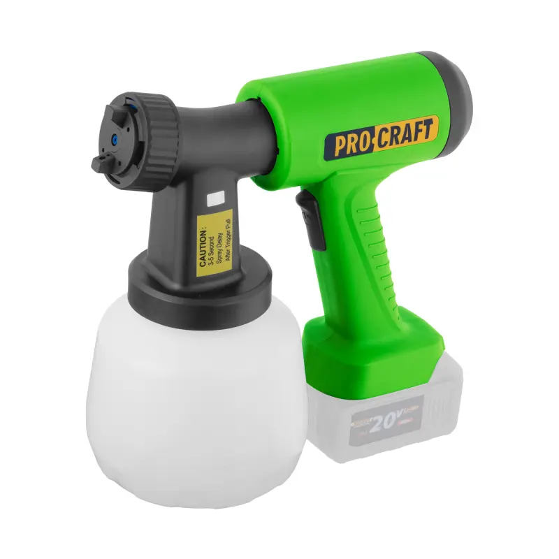 Aku striekacia pištoľ Procraft PSE22bb s funkciou ofukovania (bez batérie a nabíjačky) | PSE22bb