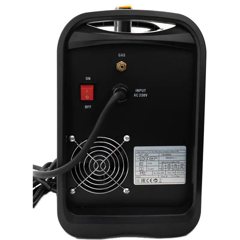 Súprava zvárací poloautomatický invertor SPI-320 s aku uhlovou brúskou PGA22-1B-C + zvárací drôt FW81 | SSPI-320/PGA22-1B