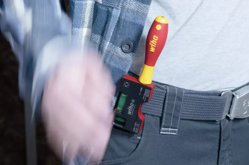 Mini vodováha 8 cm Wiha Pocket s magnetem (WIHA46957)