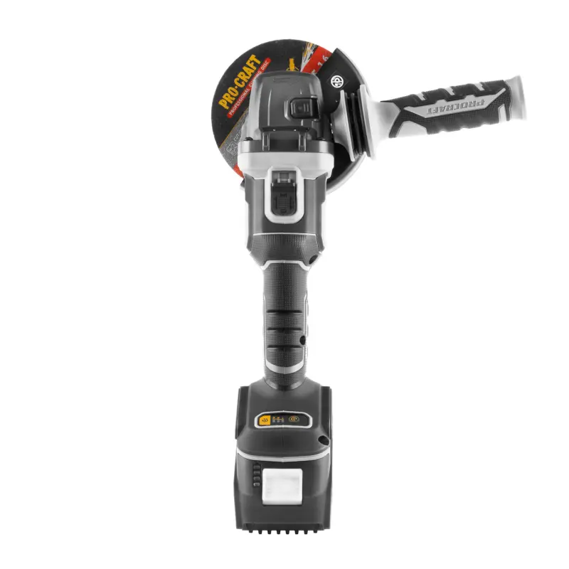 Aku úhlová bruska Procraft AG125B-1B-C, 125 mm (PRCAG125B-1B-C)