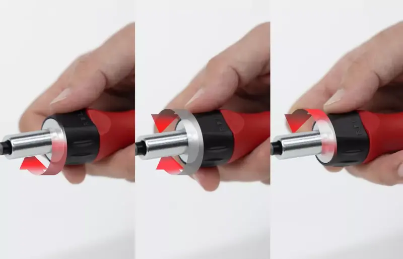 Wiha 47169 Ráčnový šroubovák s rukojetí Wiha SoftFinish® 1/4". Typ 2813 (WIHA47169)