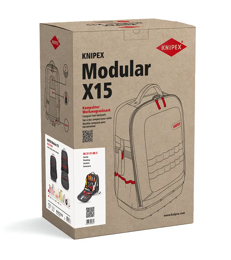 Batoh s náradím Modular X 15 Sanita