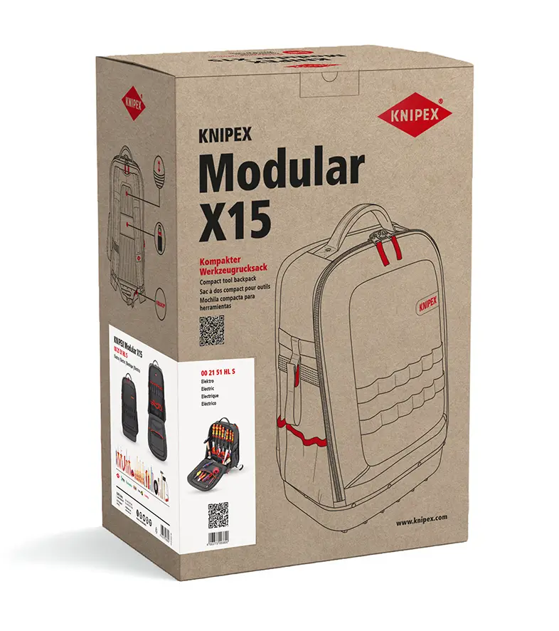 Batoh s náradím Modular X 15 Elektro
