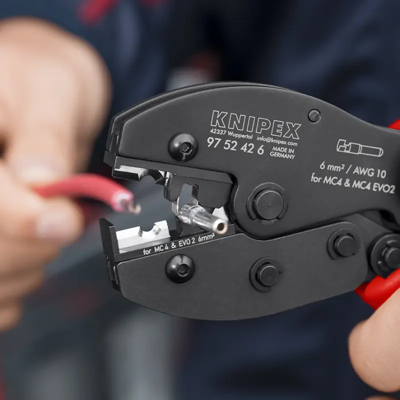 Lisovacie kliešte PreciForce® 6 mm² MC4 / EVO2