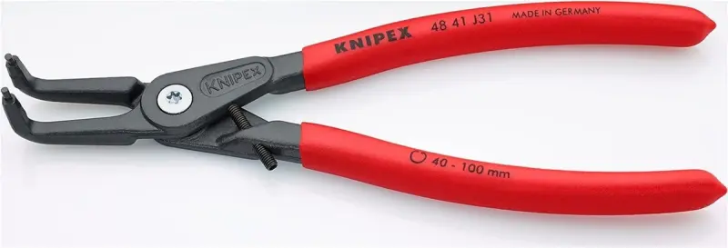 Kleště pro vnitřní pojistné kroužky Knipex 48 41 J31 210 mm - protiskluzová rukojeť (K 48 41 J31)
