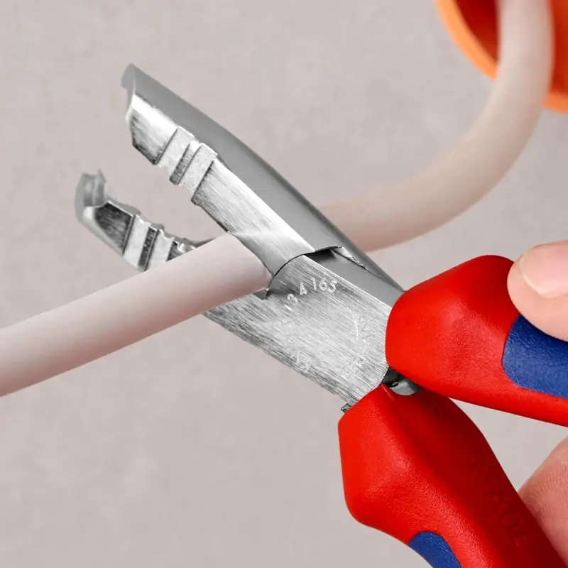 Odizolovací kleště 165 mm Knipex 13 45 165 - vícesložkové návleky (K 13 45 165)