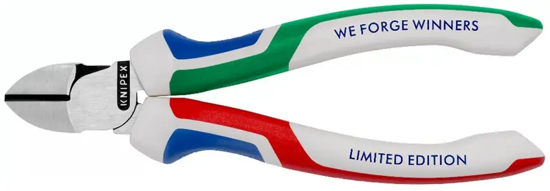 Boční štípací kleště Knipex 70 02 160 S8 - Limitovaná edice TVOŘÍME VÍTĚZE (K 70 02 160 S8)
