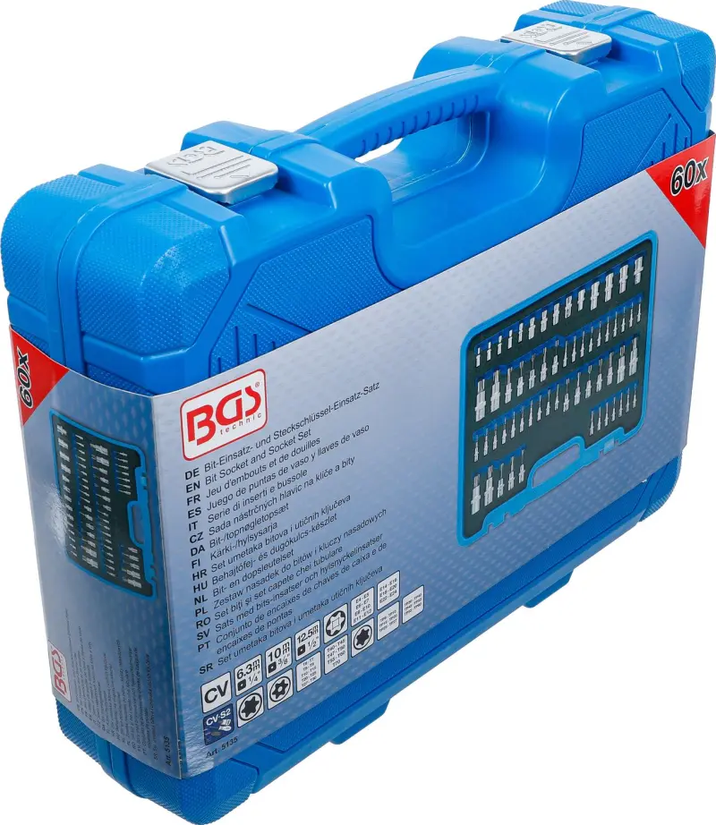 BGS 5135 Nástrčné hlavice a bity E-profil / T-profil