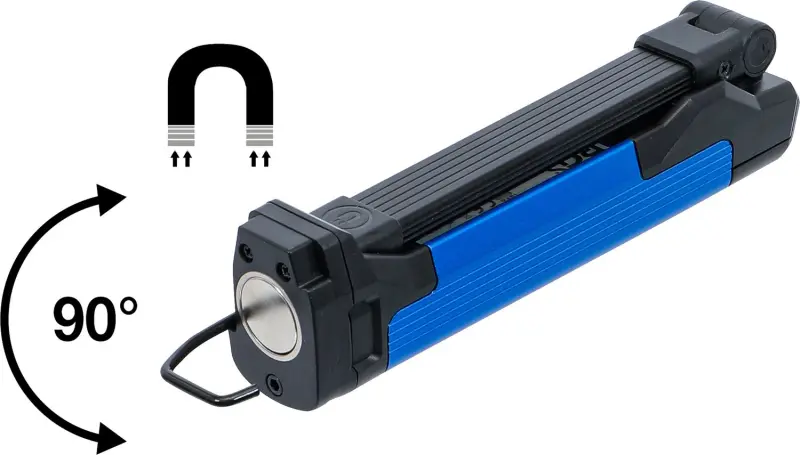 BGS 85356 Aku lampa COB-LED 4 W, polohovacia