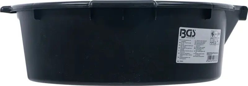 BGS 74612 Vaňa na vypúšťanie a odkvapkávanie oleja s vylievacou hubicou - 6,5 l