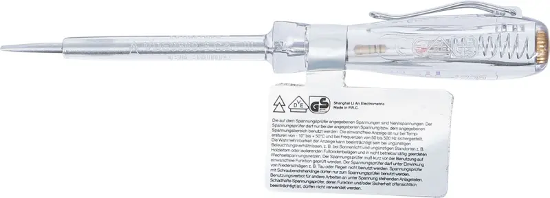 BGS 74693 Skúšačka napätia 150 mm pre 125 - 250 V