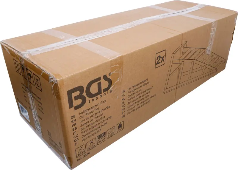 BGS 3526 Nájazdové rampy| extra široké - 2 diely