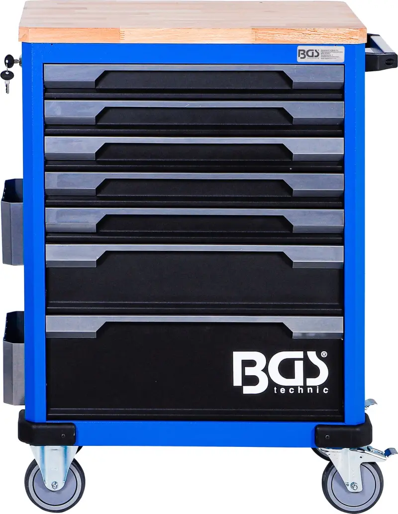BGS 6067 Dielenský vozík - 7 zásuviek. 286 dielov