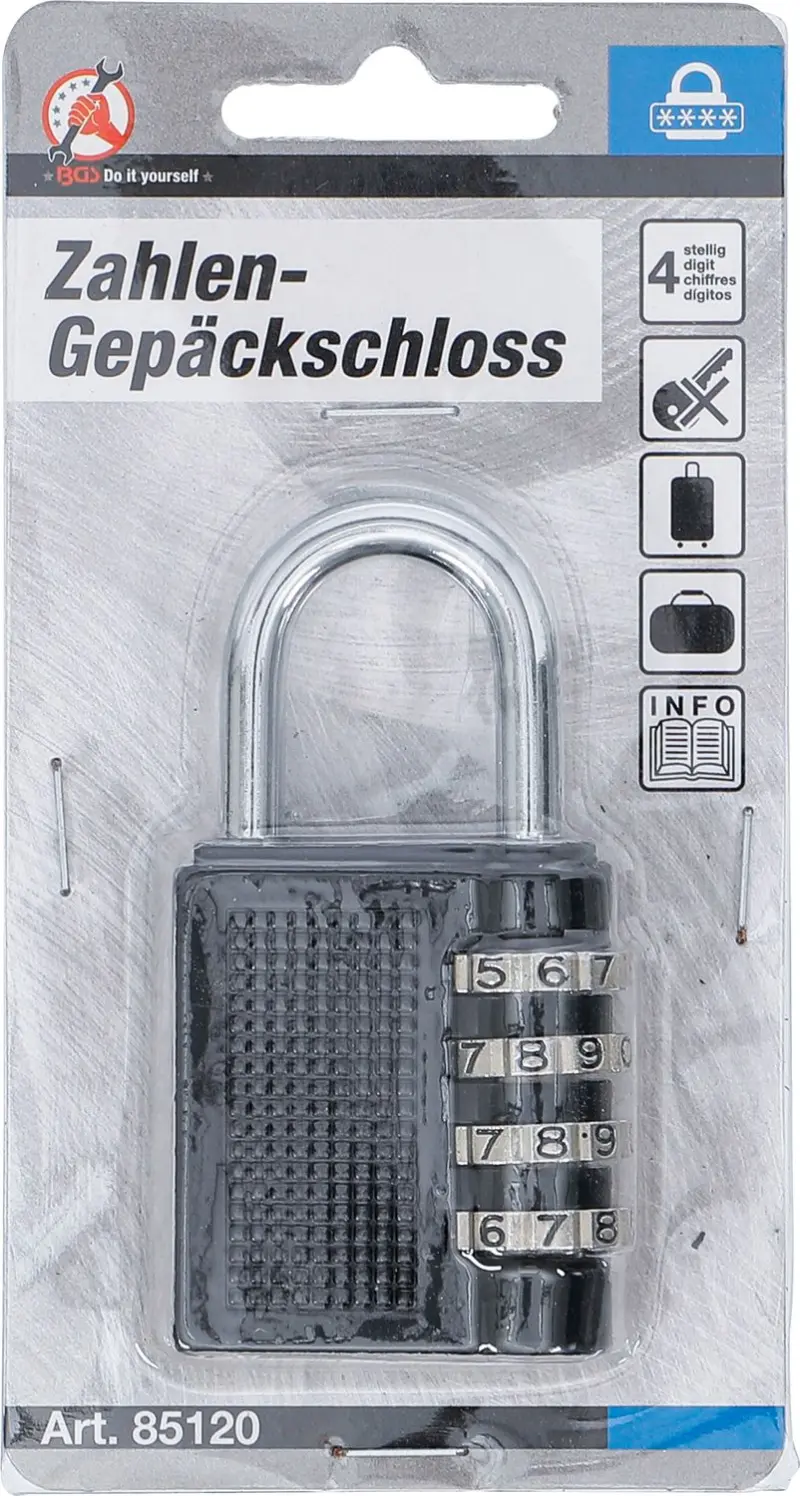 Kraftmann 85120 Číslicový zámok na batožinu