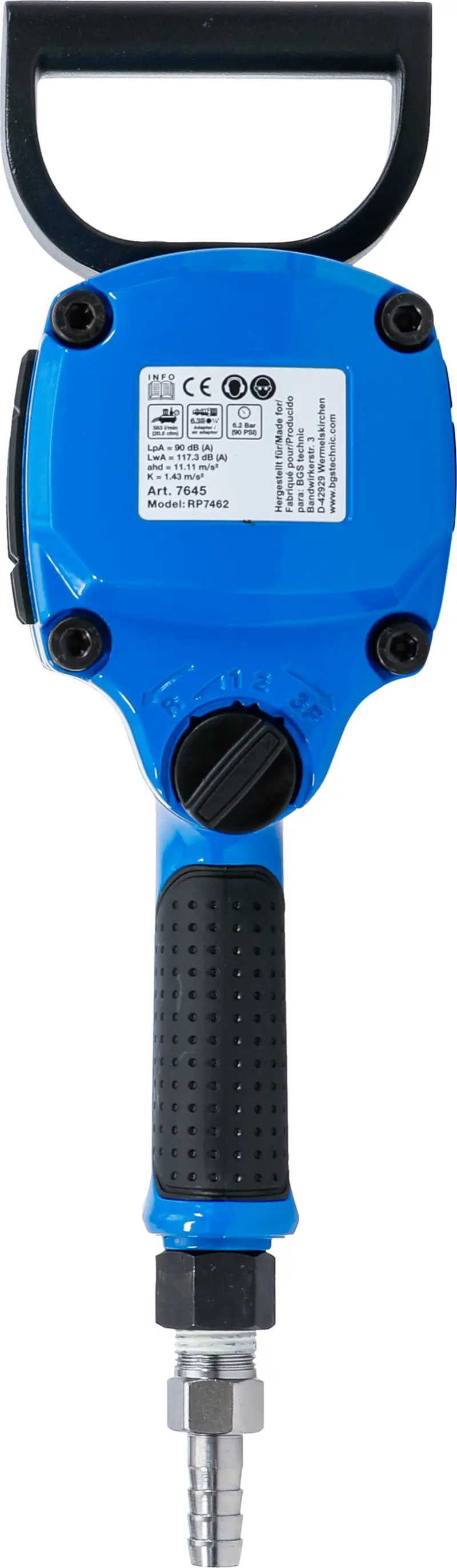 BGS 7645 Pneumatický rázový uťahovač 3/4"
