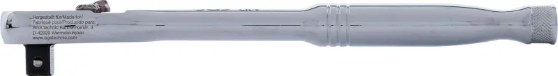 BGS 74710 Prepínacia račňa 3/8" Masívna oceľ, jemné ozubenie