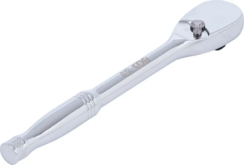 BGS 74709 Prepínacia račňa 1/4" Masívna oceľ, jemné ozubenie