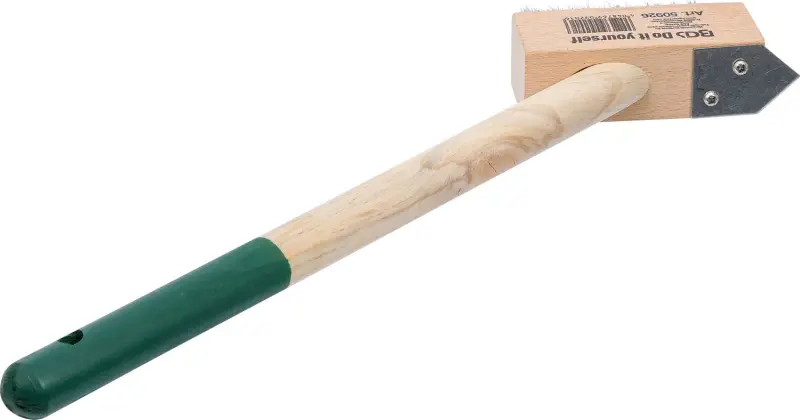 Kraftmann 50926 Drôtená kefa na burinu v škárach 300 mm, krátky držiak, so škrabkou