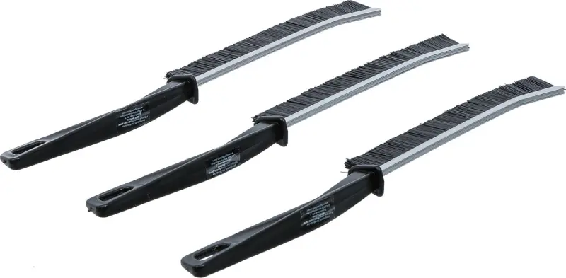 Kraftmann 50915 Tuhé kefy na čistenie rohov 230 mm - 3 diely