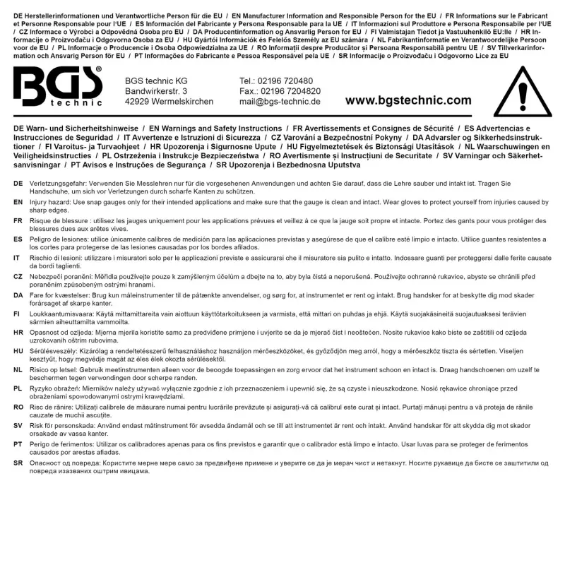 Kraftmann 50867 Vodováha 120 mm