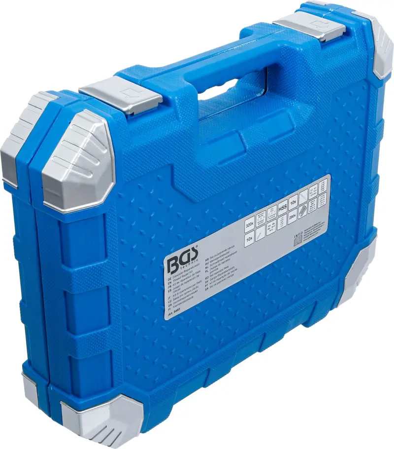 BGS 9483 Nástroje na opravu závitu - Metrické / palcové veľkosti